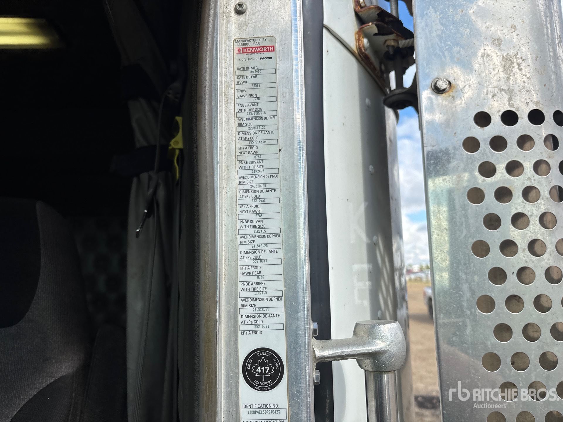 2011 Kenworth T800