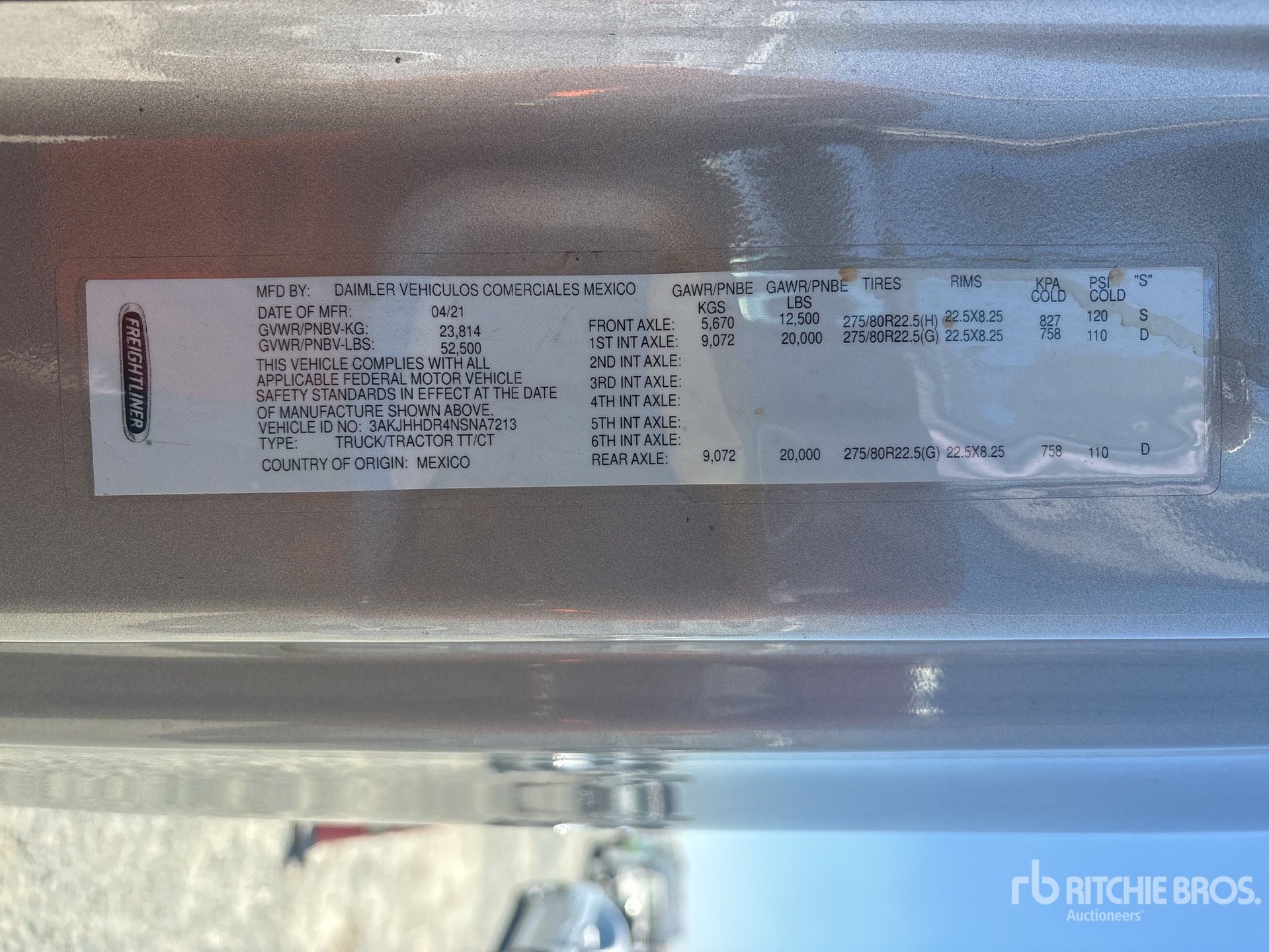 2022 Freightliner CASCADIA 126