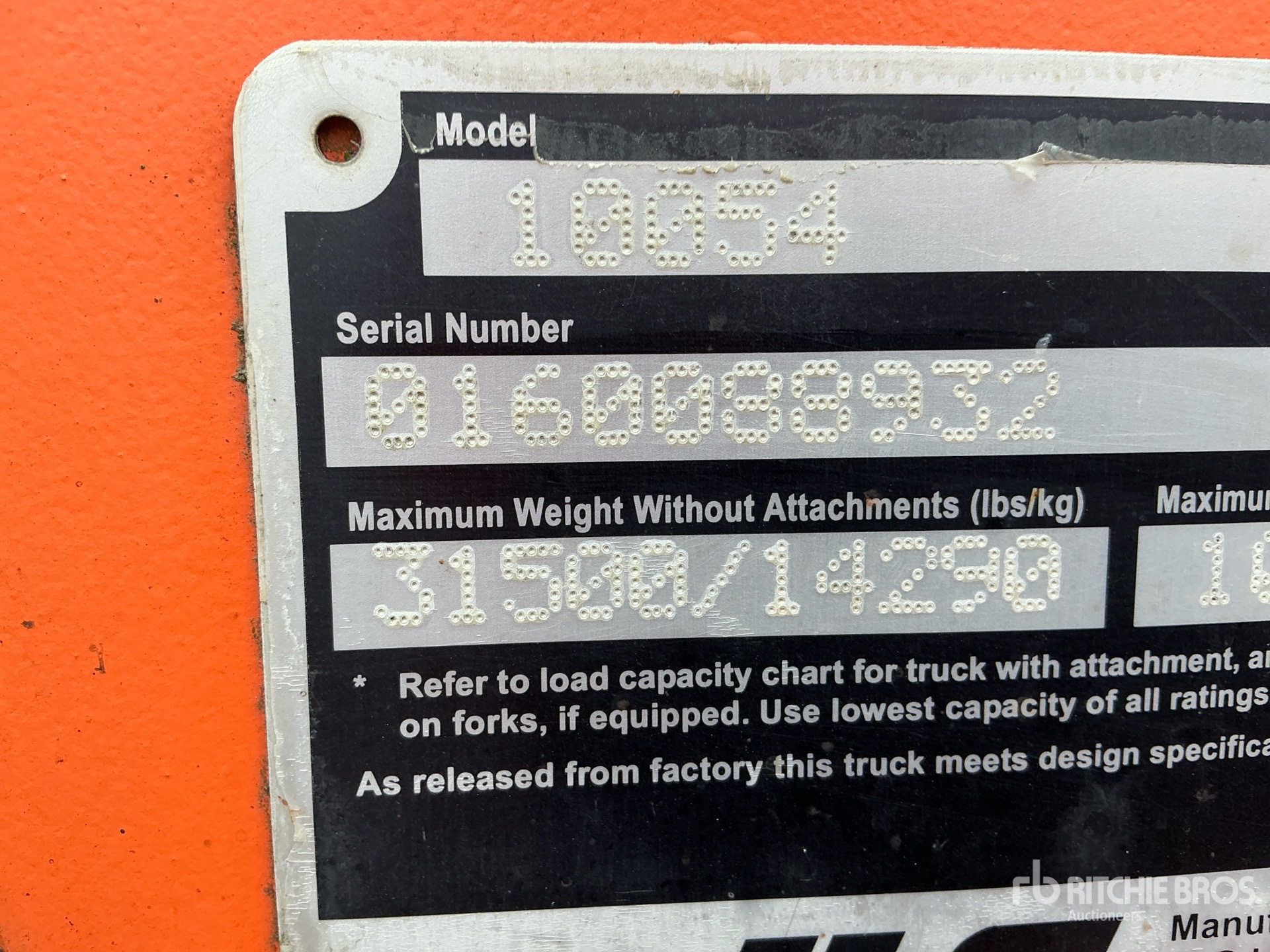 2018 JLG 10054