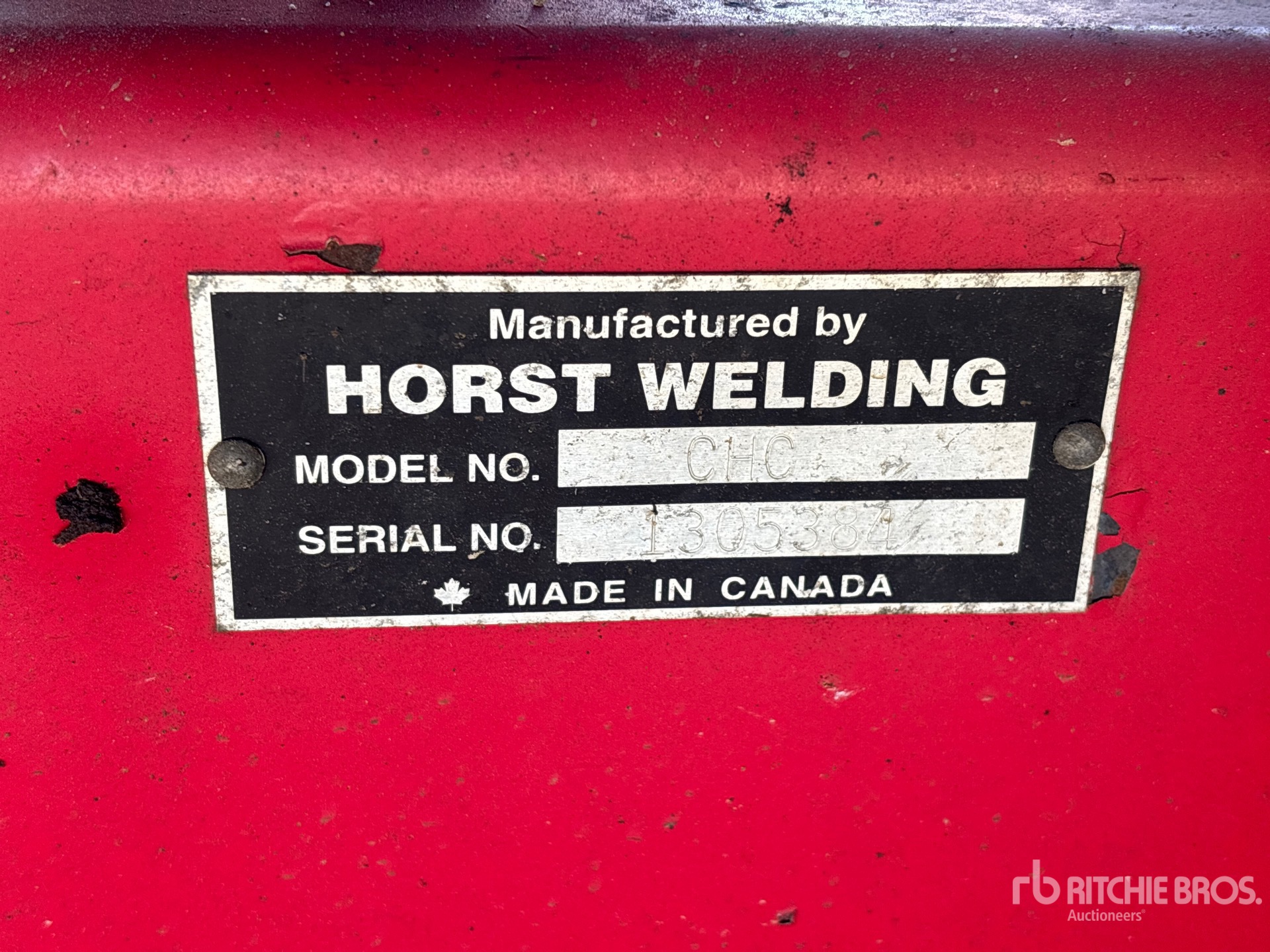 2013 Horst Welding CHC