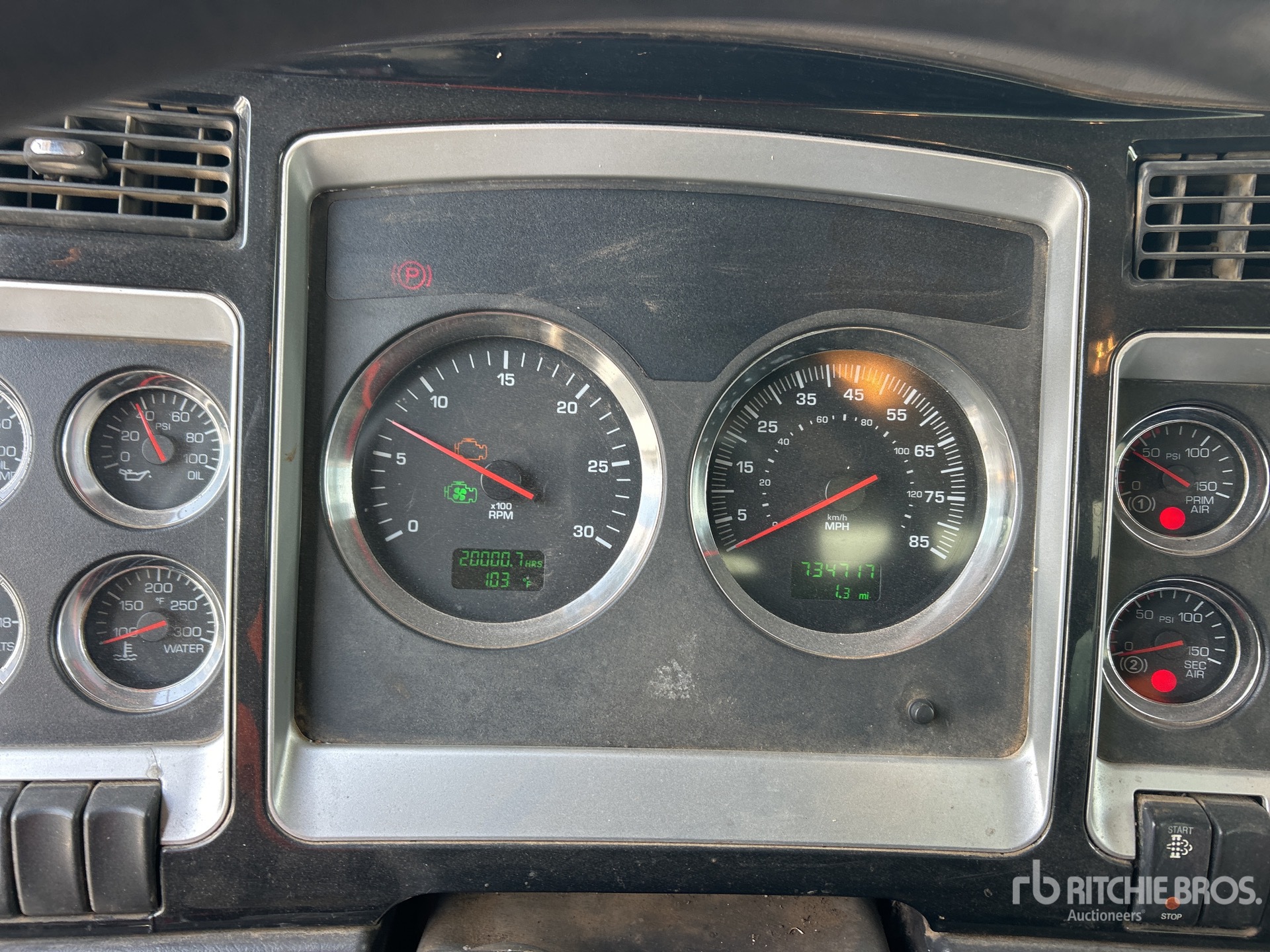 General Appearance with Hour Meter / Odometer