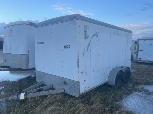 2008 Wells Cargo 14 ft T/A Enclosed Trailer