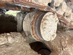 Undercarriage with Right Carrier Rollers