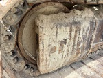 Undercarriage with Left Track Tensioner