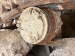 Undercarriage with Left Carrier Rollers