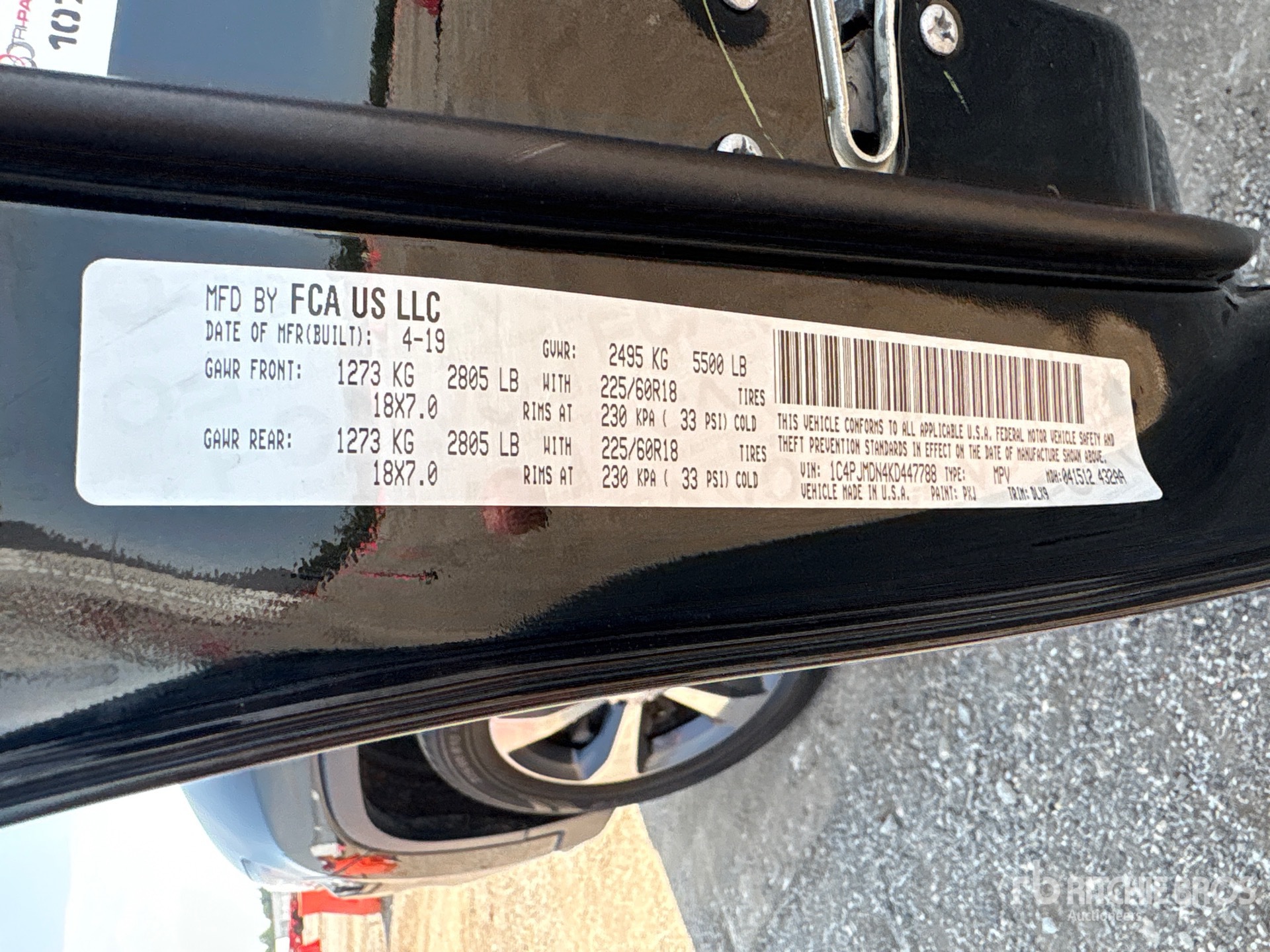2019 Jeep CHEROKEE