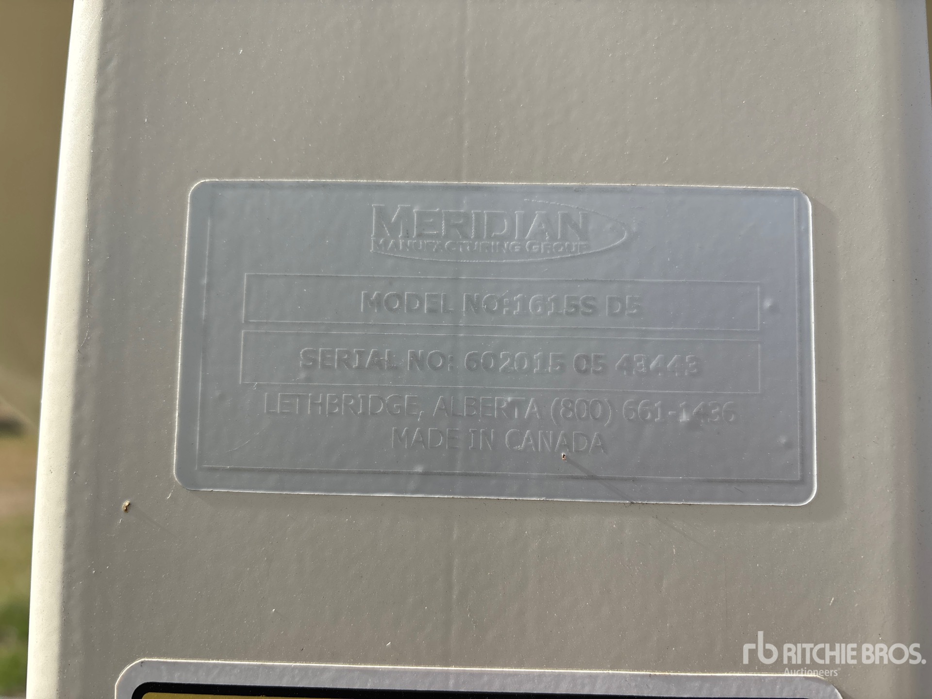 2015 Meridian 1615S D5