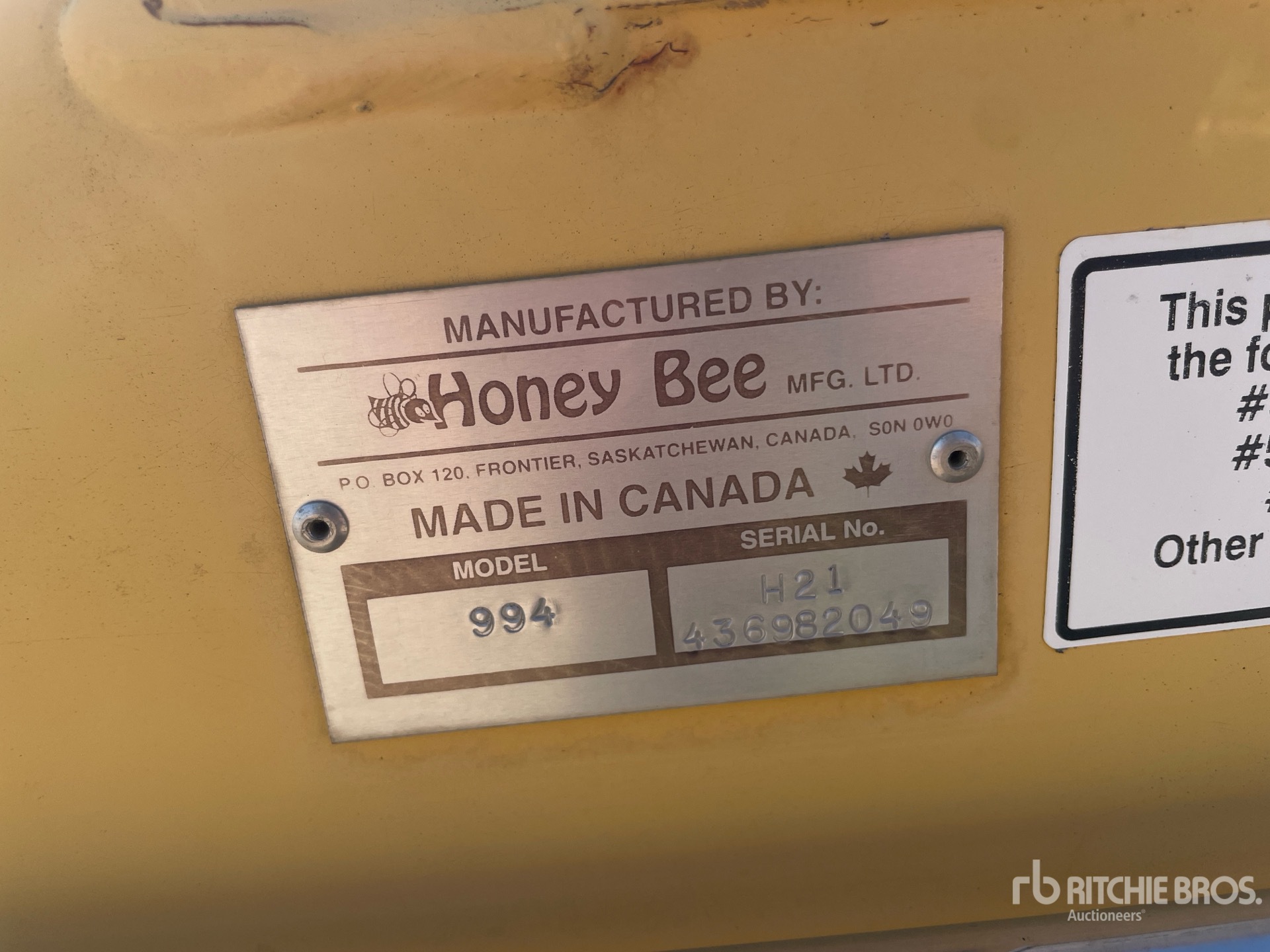 1998 Honey Bee 994