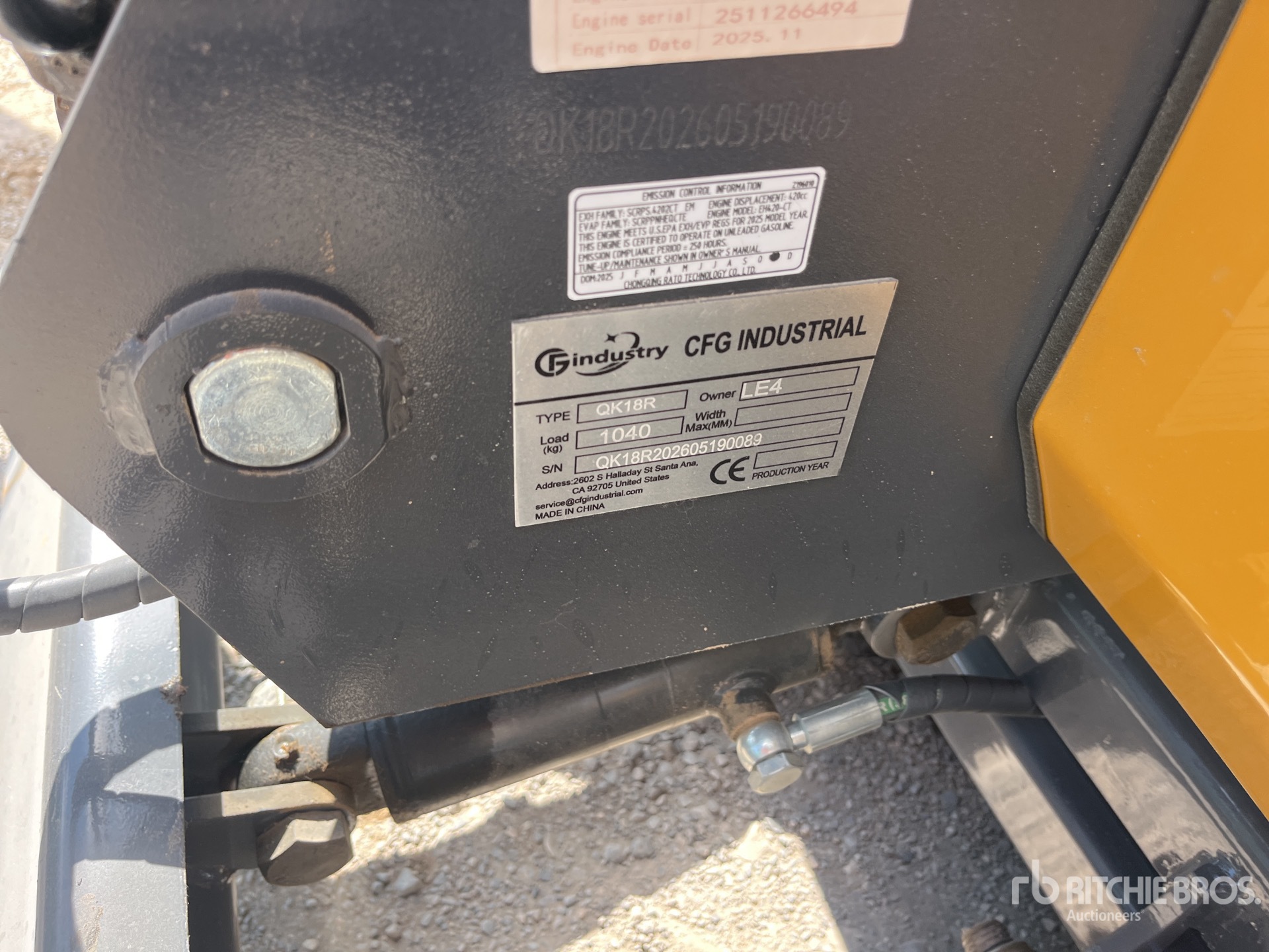 2026 CFG QK18R