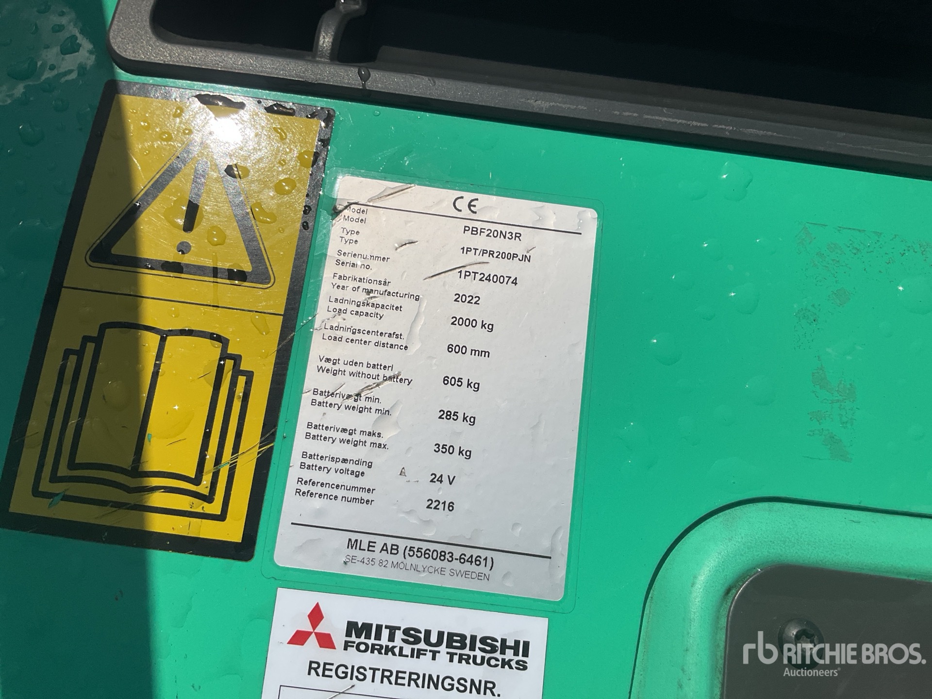 2022 Mitsubishi PBF20N3R