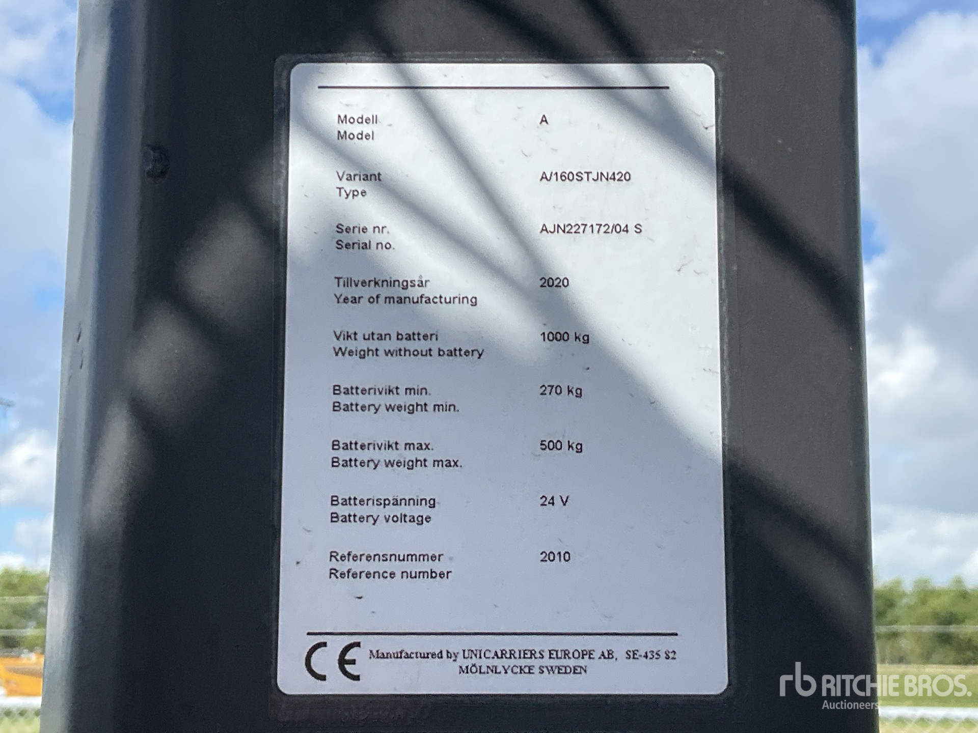 2020 Atlet A/160STJN420