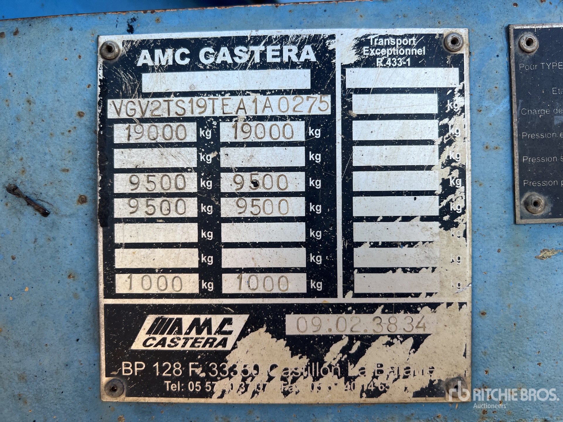 2009 Castera 2TS19T
