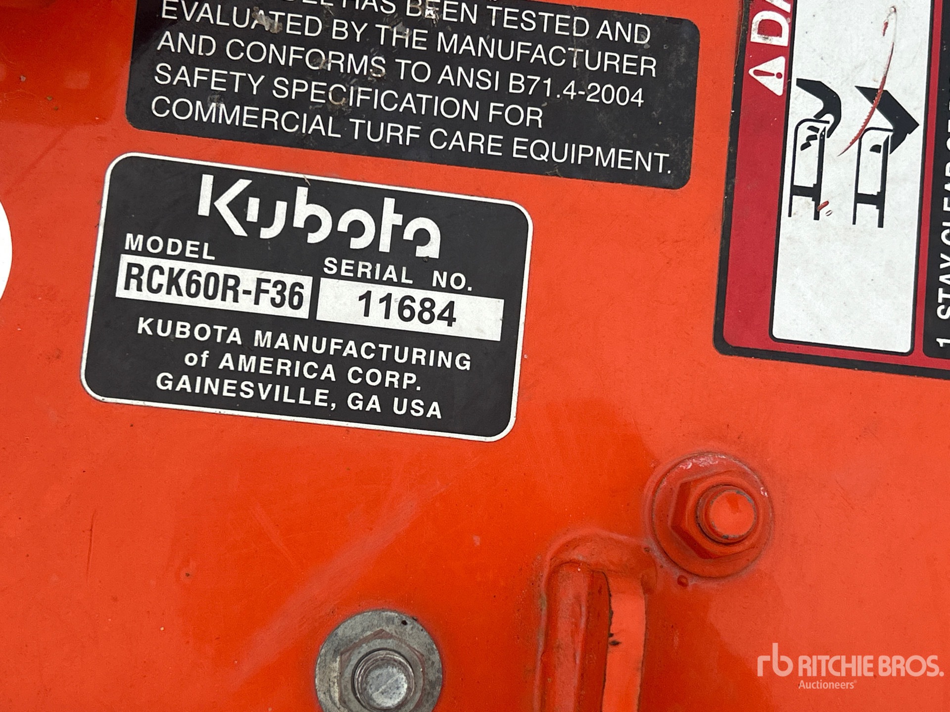 2020 Kubota RCK60R-F36