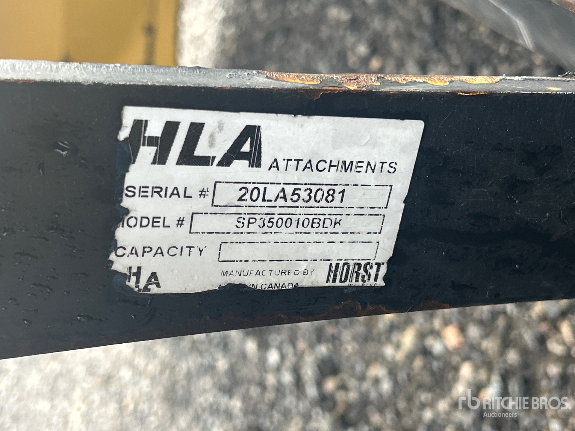 2018 Hla Snow 10 FT 1 WAY 10 FT
