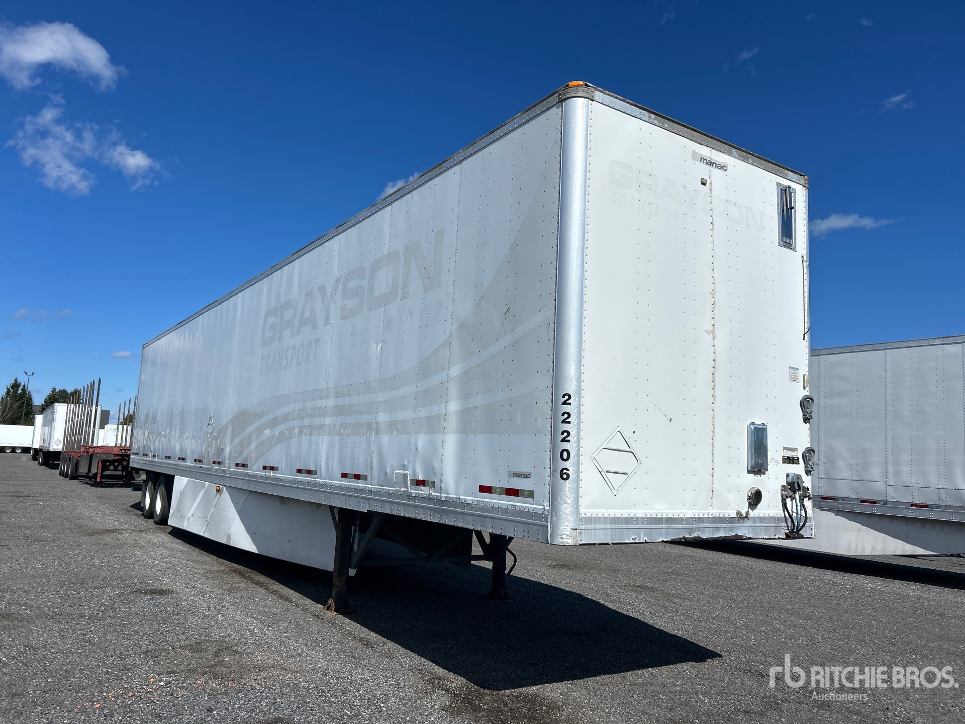 2016 Manac 53 ft T/A