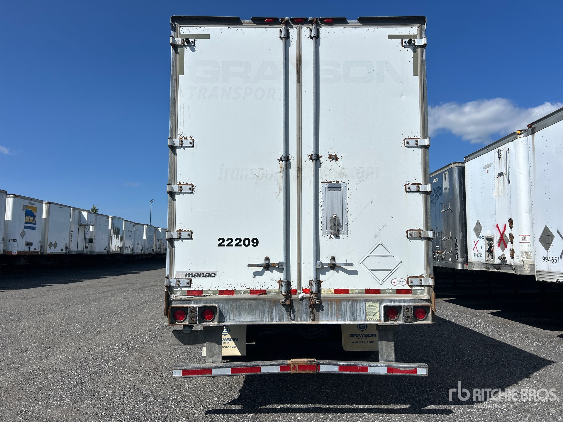 2016 Manac 53 ft T/A