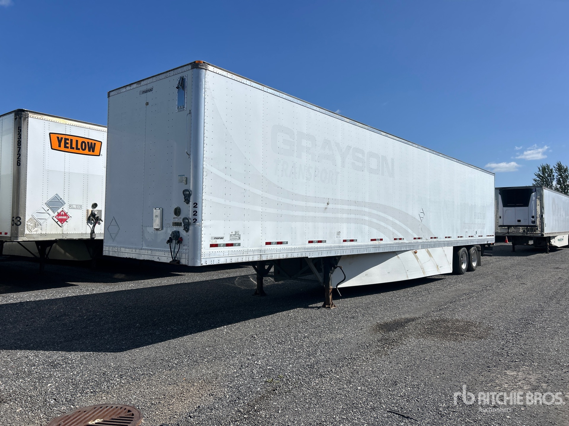 2016 Manac 53 ft T/A