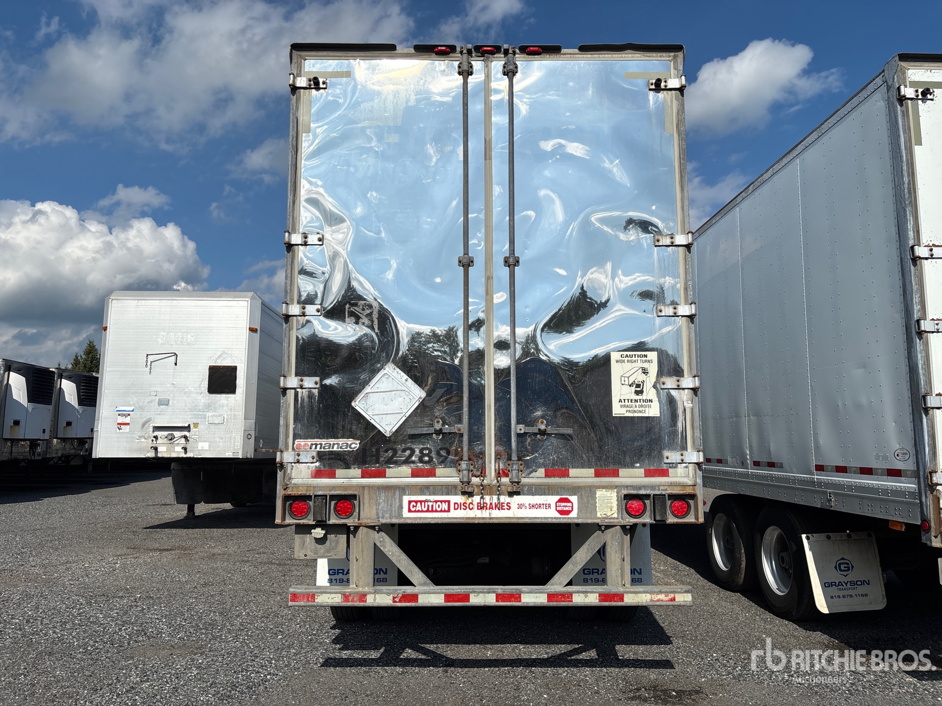 2011 Manac 53 ft T/A Heated