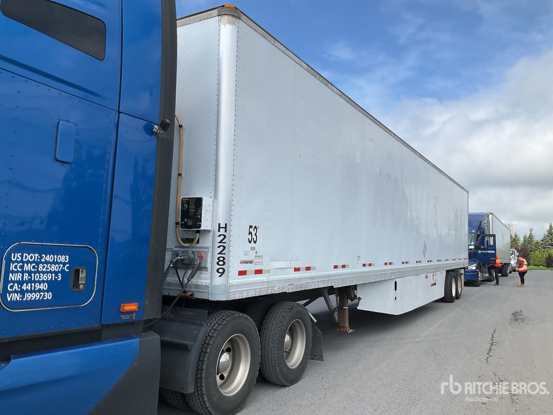 2011 Manac 53 ft T/A Heated