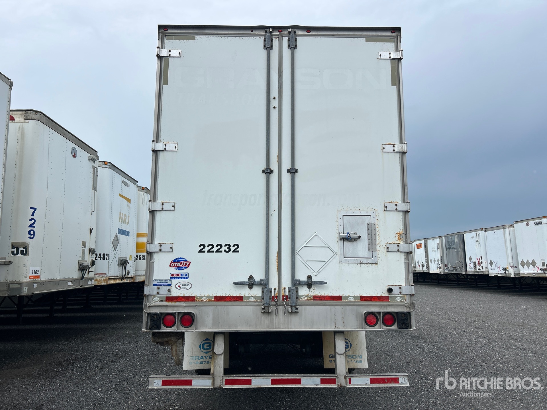 2016 Utility 53 FT T/A