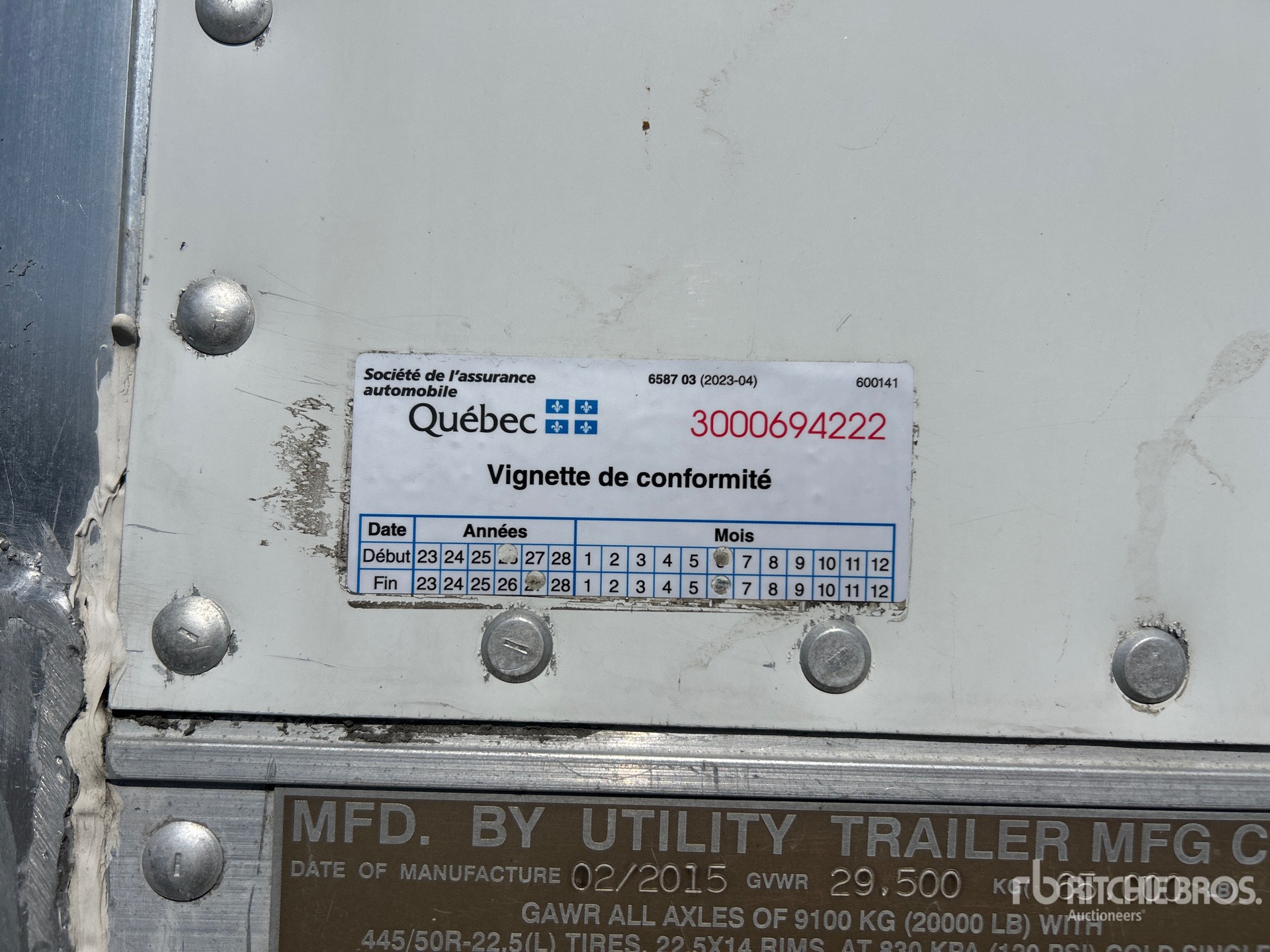 2016 Utility 4000DX