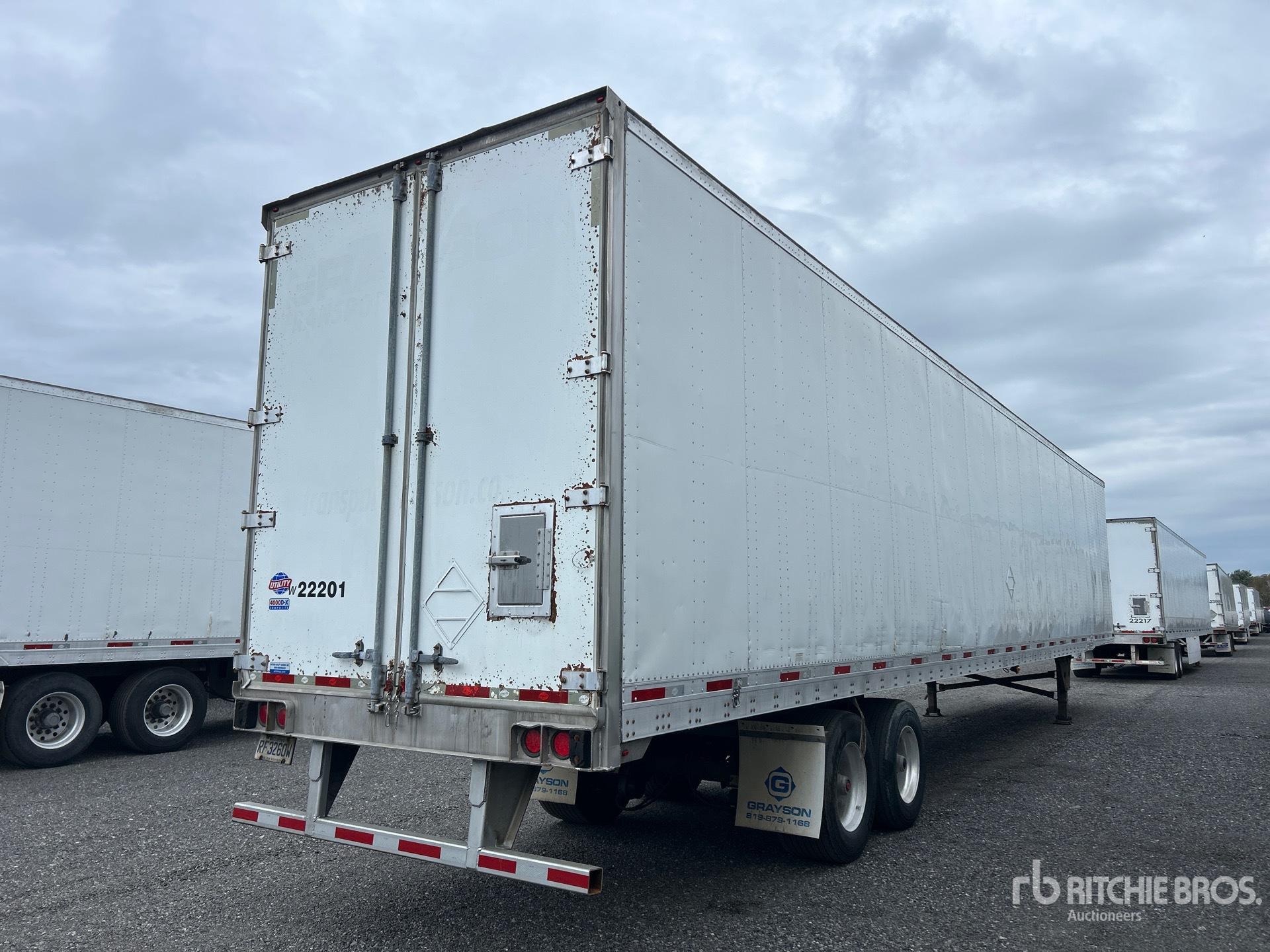 2015 Utility 53 FT X 102 IN T/A