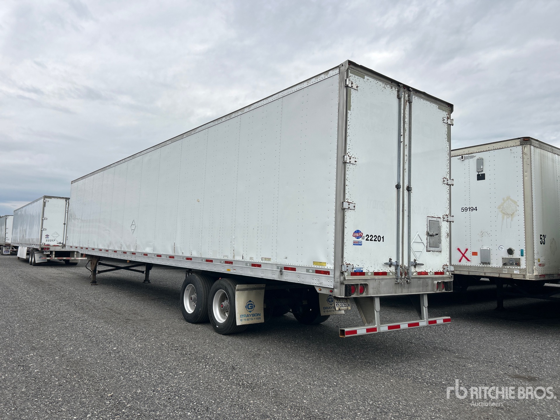 2015 Utility 53 FT X 102 IN T/A