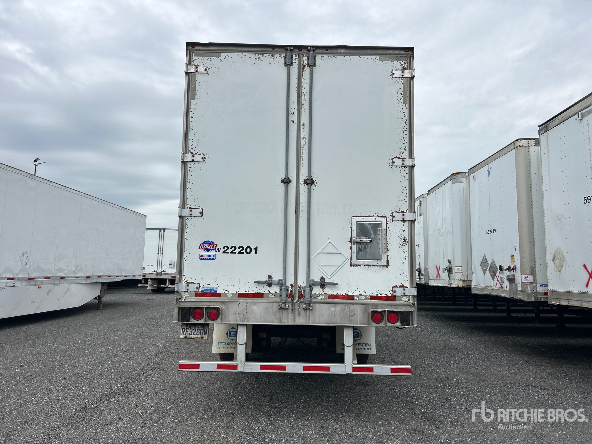 2015 Utility 53 FT X 102 IN T/A