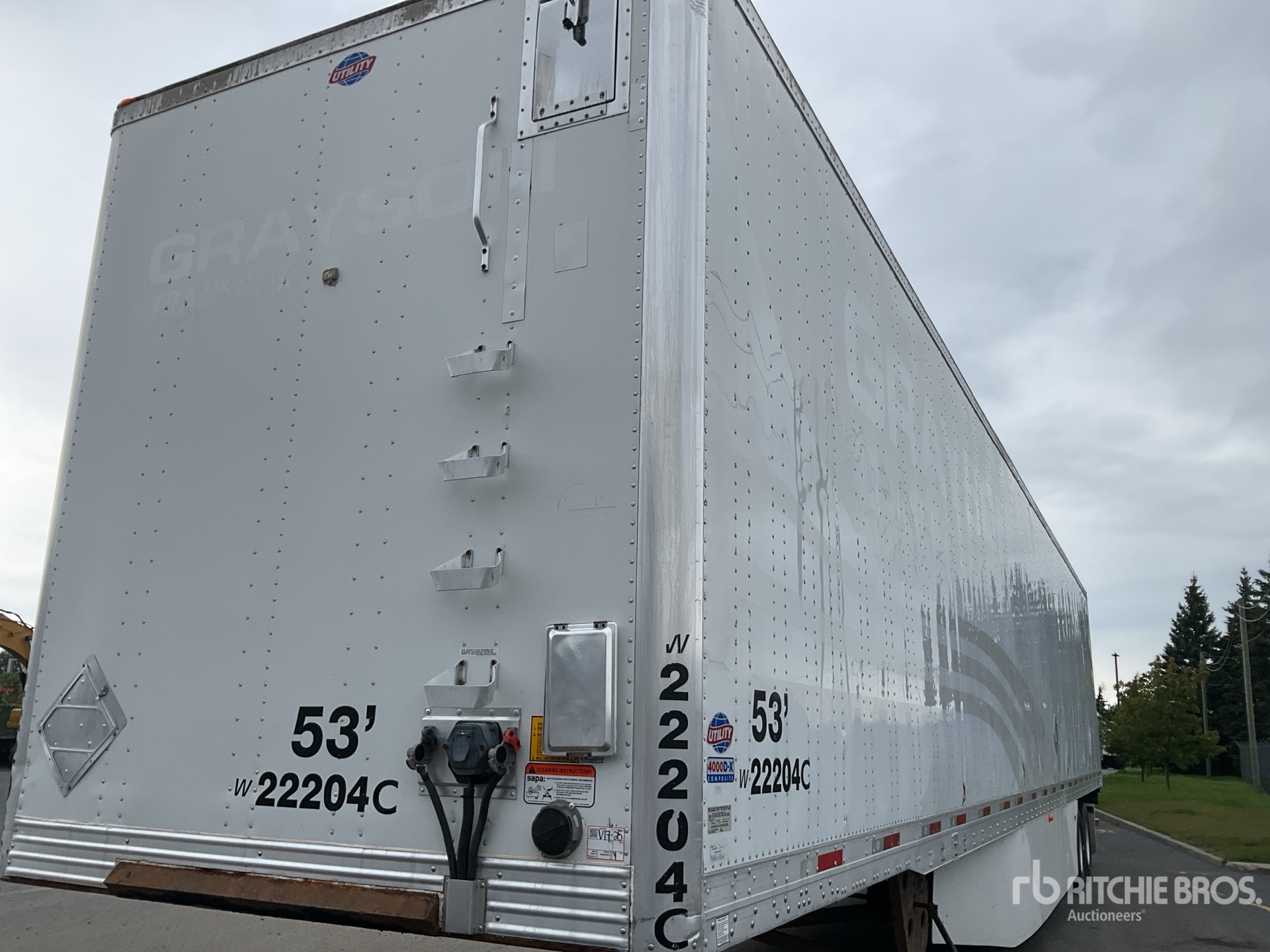2015 Utility 53 FT X 102 IN T/A