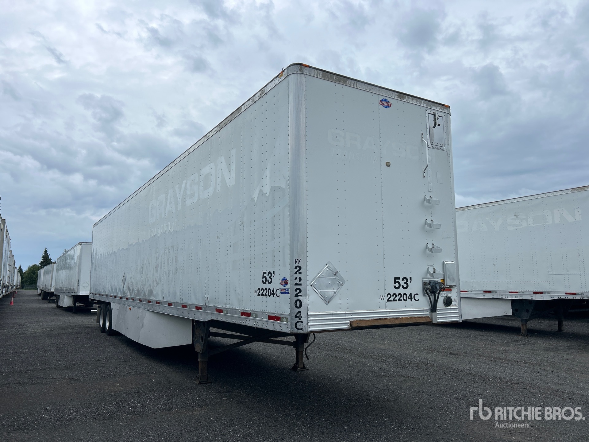 2015 Utility 53 FT X 102 IN T/A