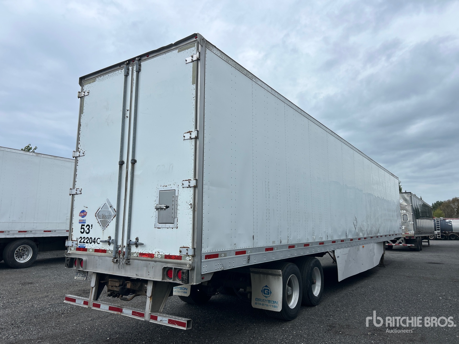 2015 Utility 53 FT X 102 IN T/A