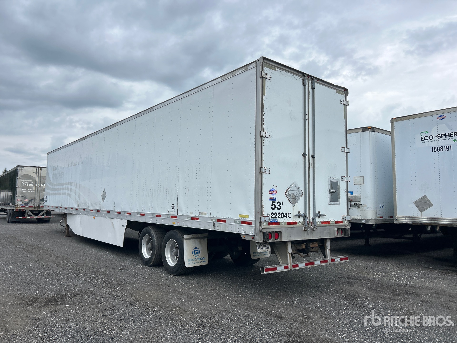 2015 Utility 53 FT X 102 IN T/A
