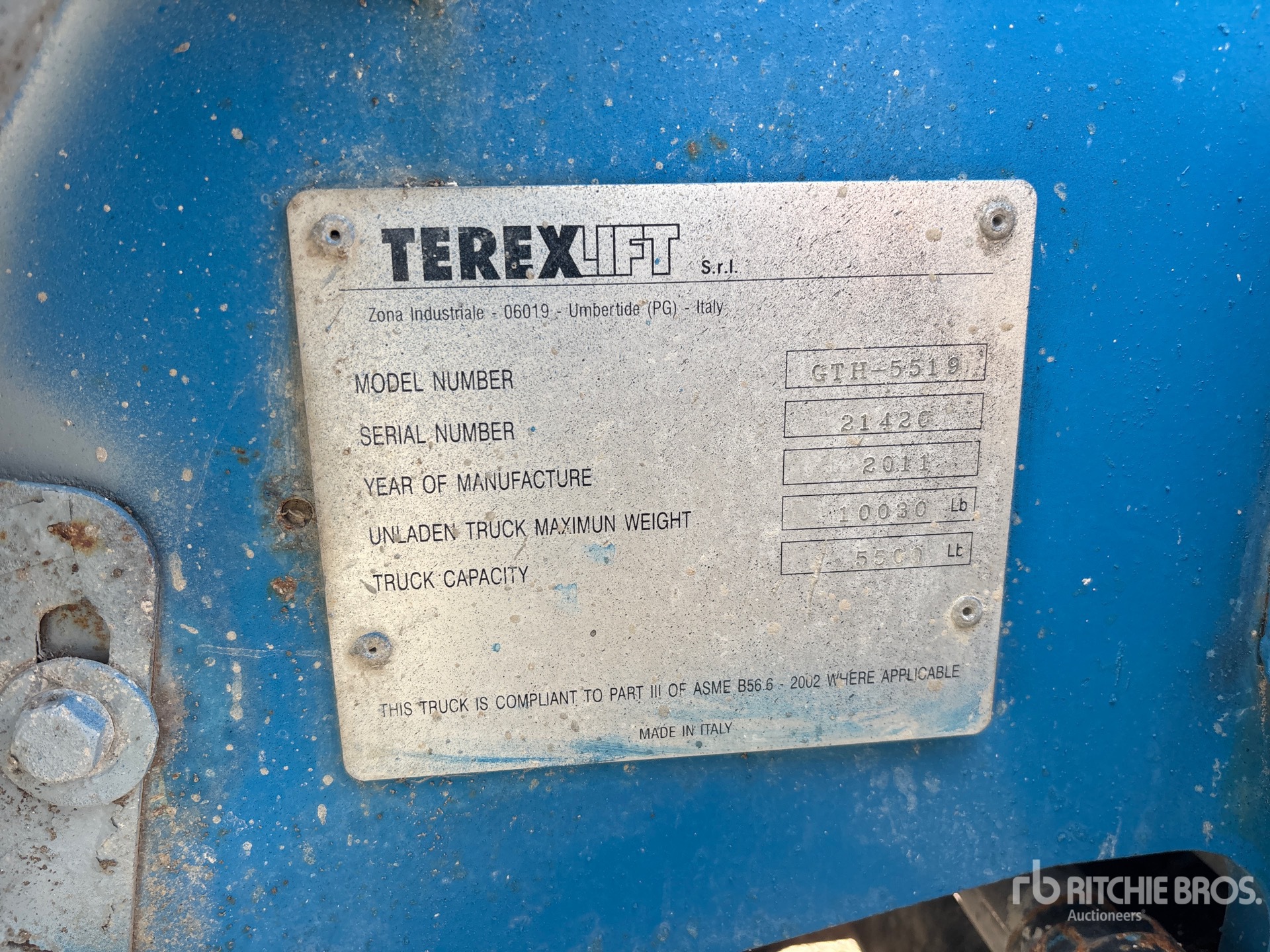 2011 Genie GTH-5519