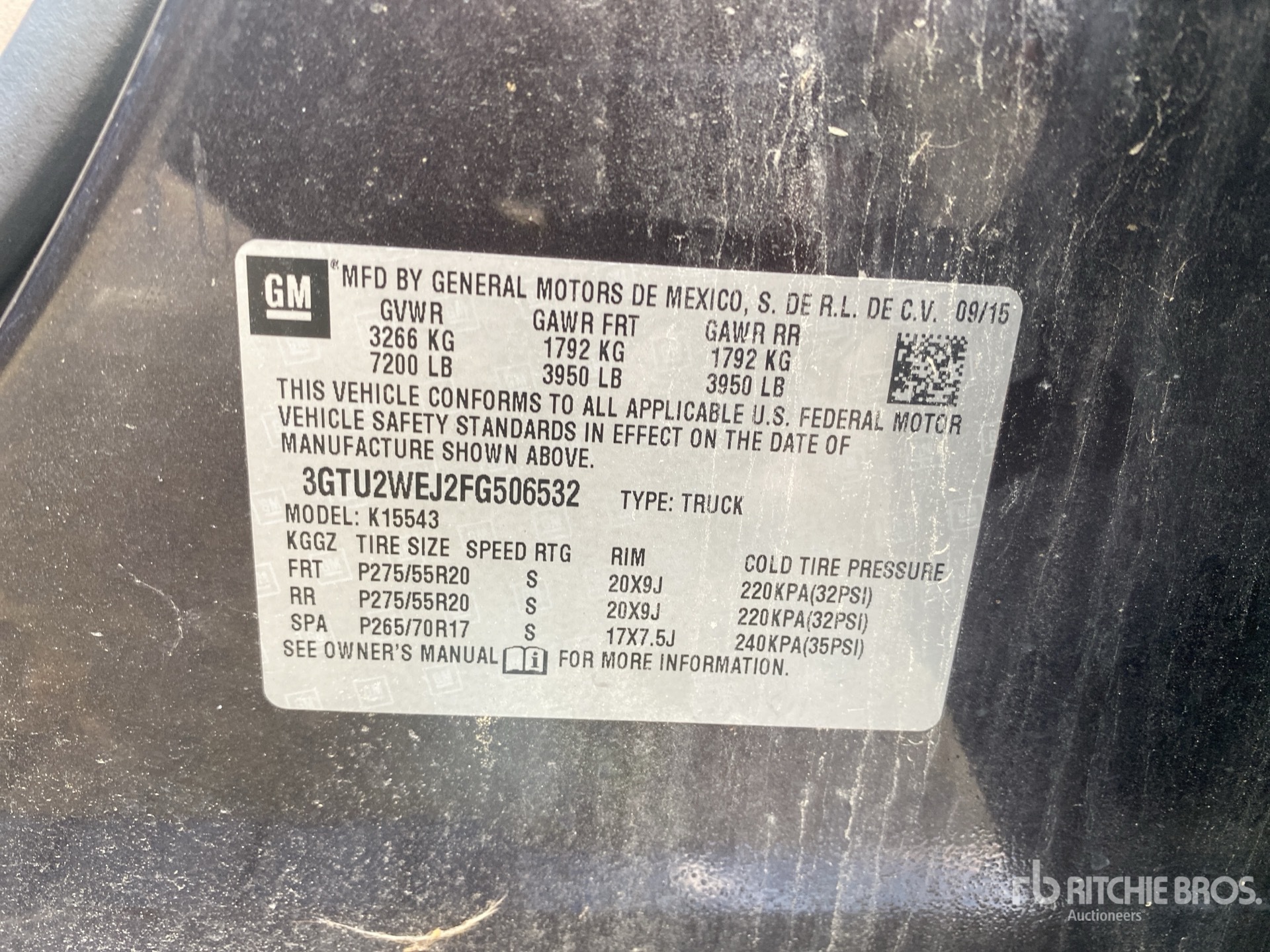 2015 GMC 1500