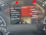 General Appearance with Hour Meter / Odometer