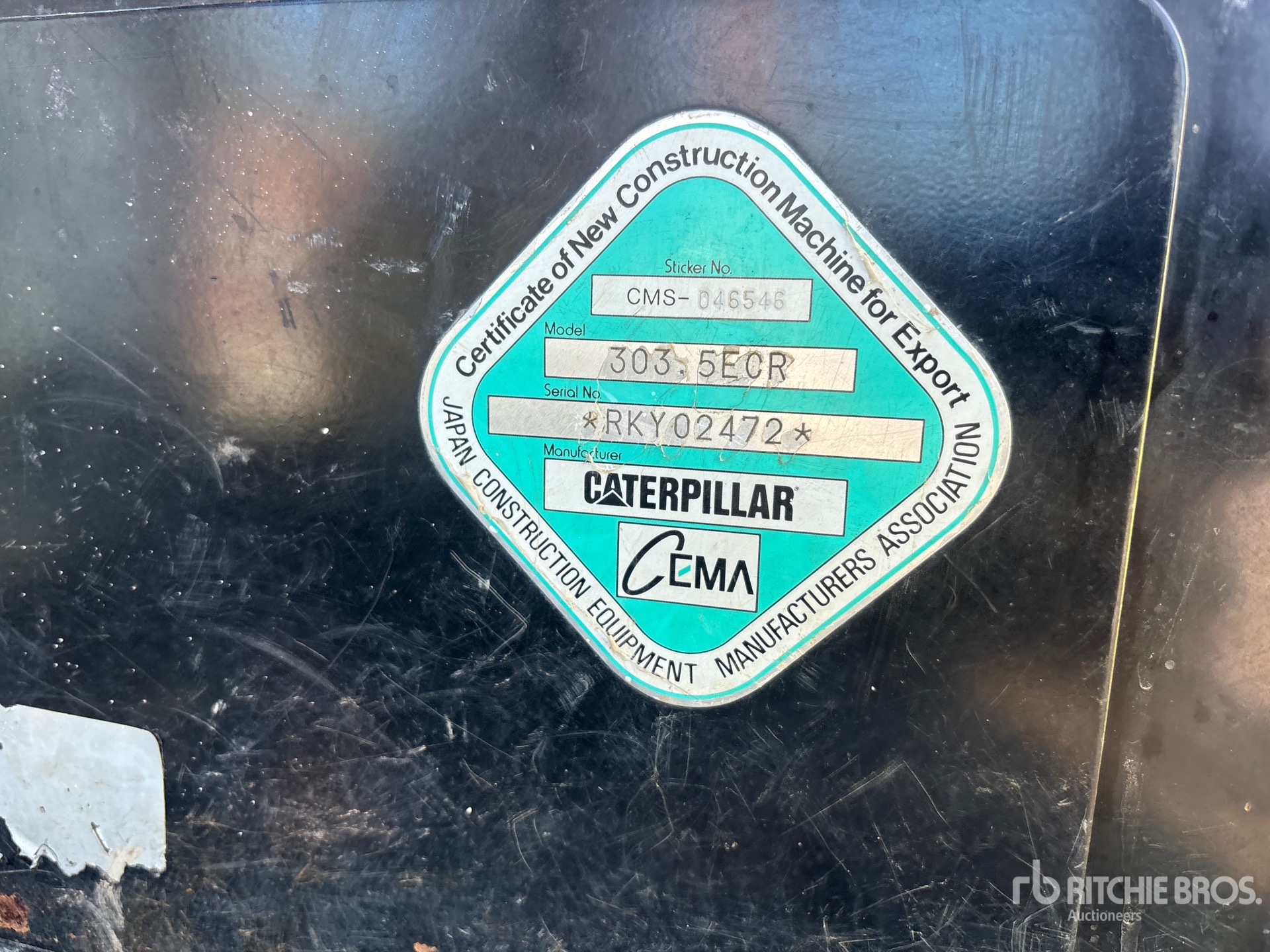 2014 Caterpillar 303.5E CR