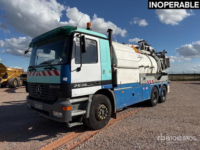 2002 Mercedes Actros 2635 Vacuum Tanker Truck