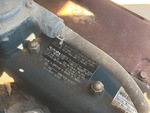 Engine with Emission Label