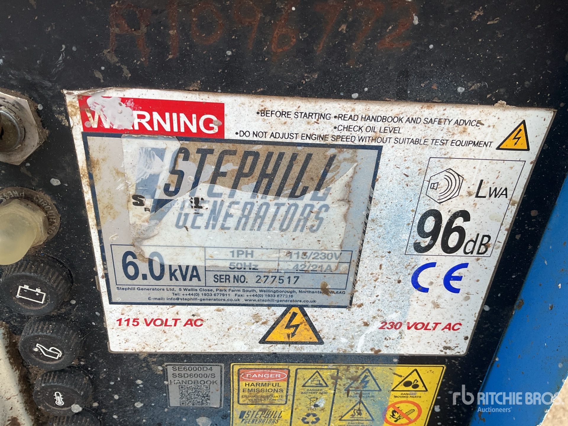 Stephill 6.0 KVA MOBILE
