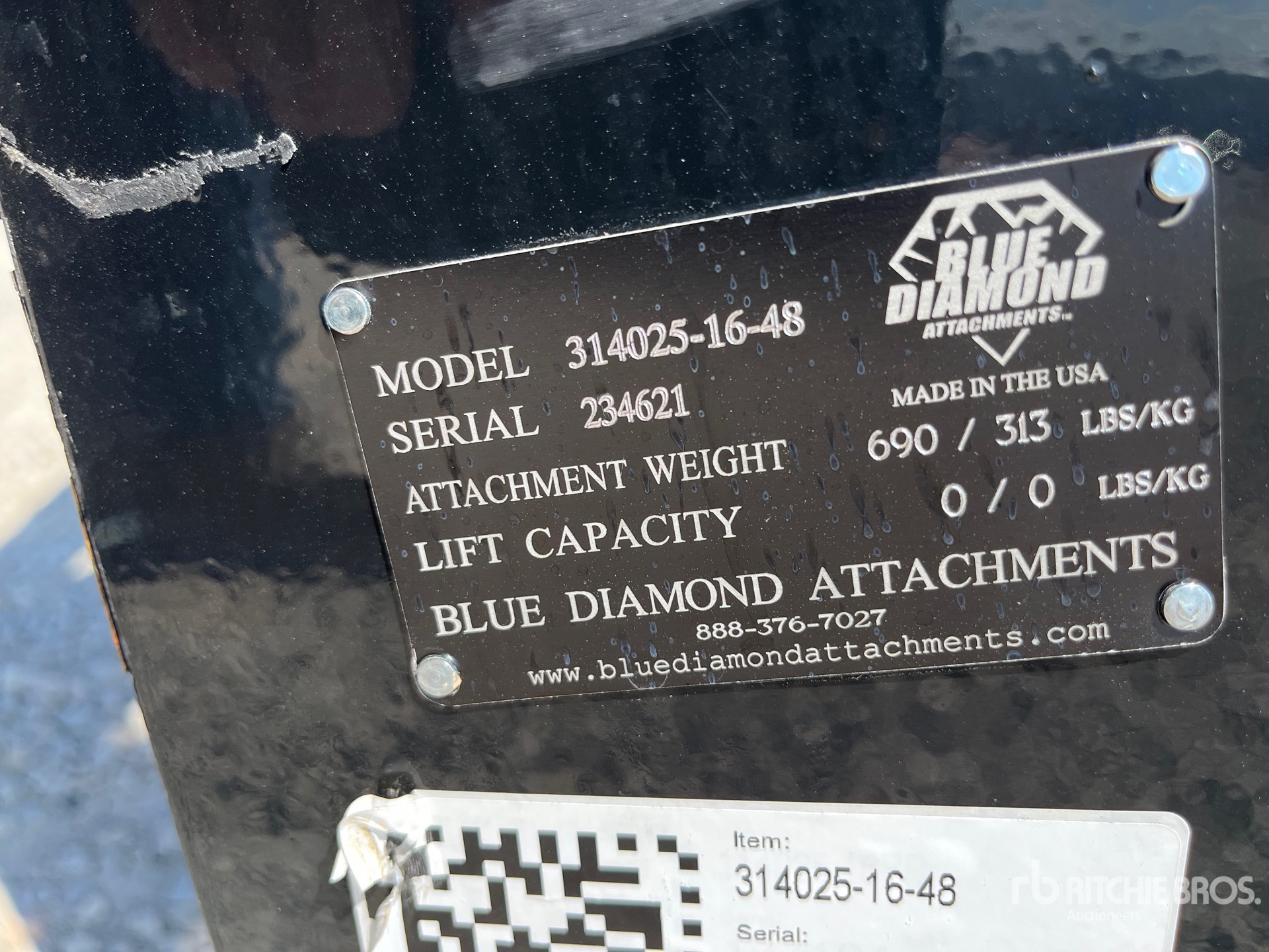 Blue Diamond 72 IN