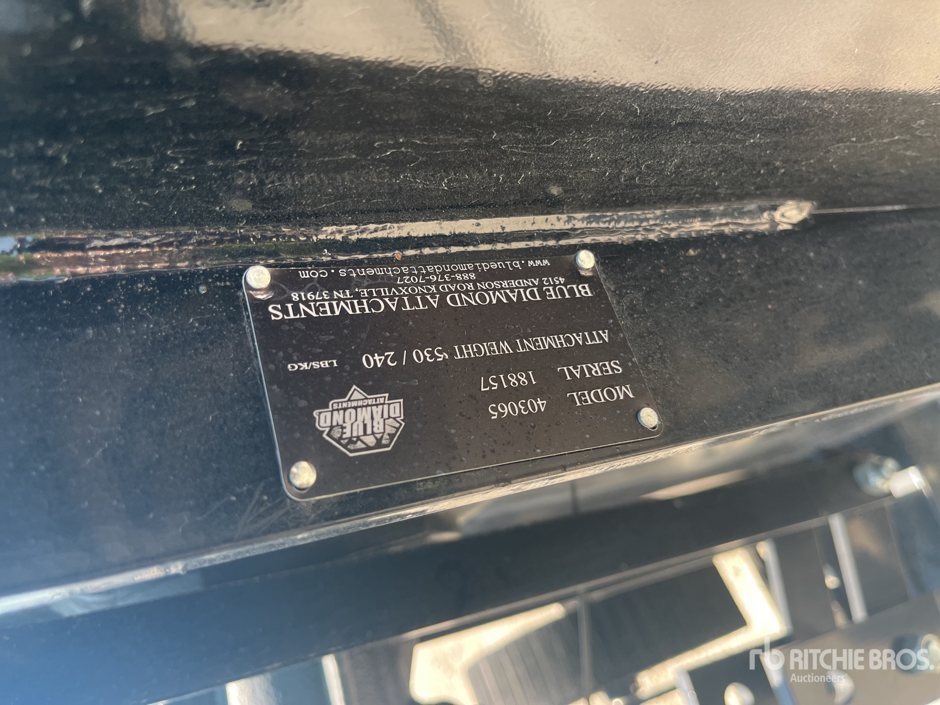 Blue Diamond 5 FT 3-POINT HITCH