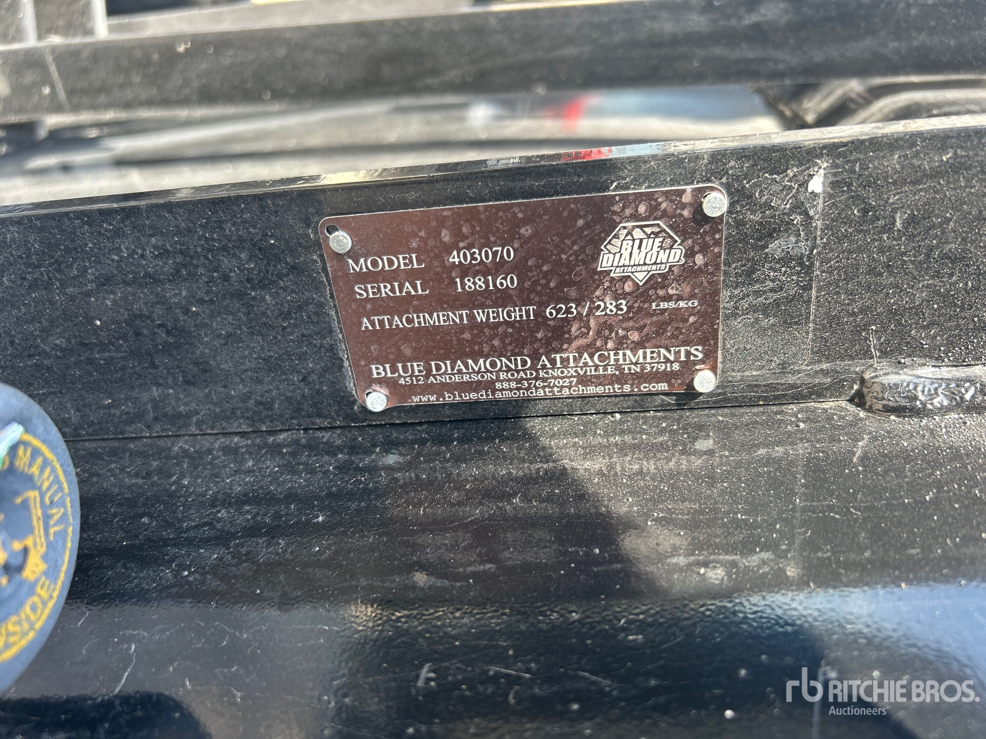 Blue Diamond 6 FT 3-POINT HITCH