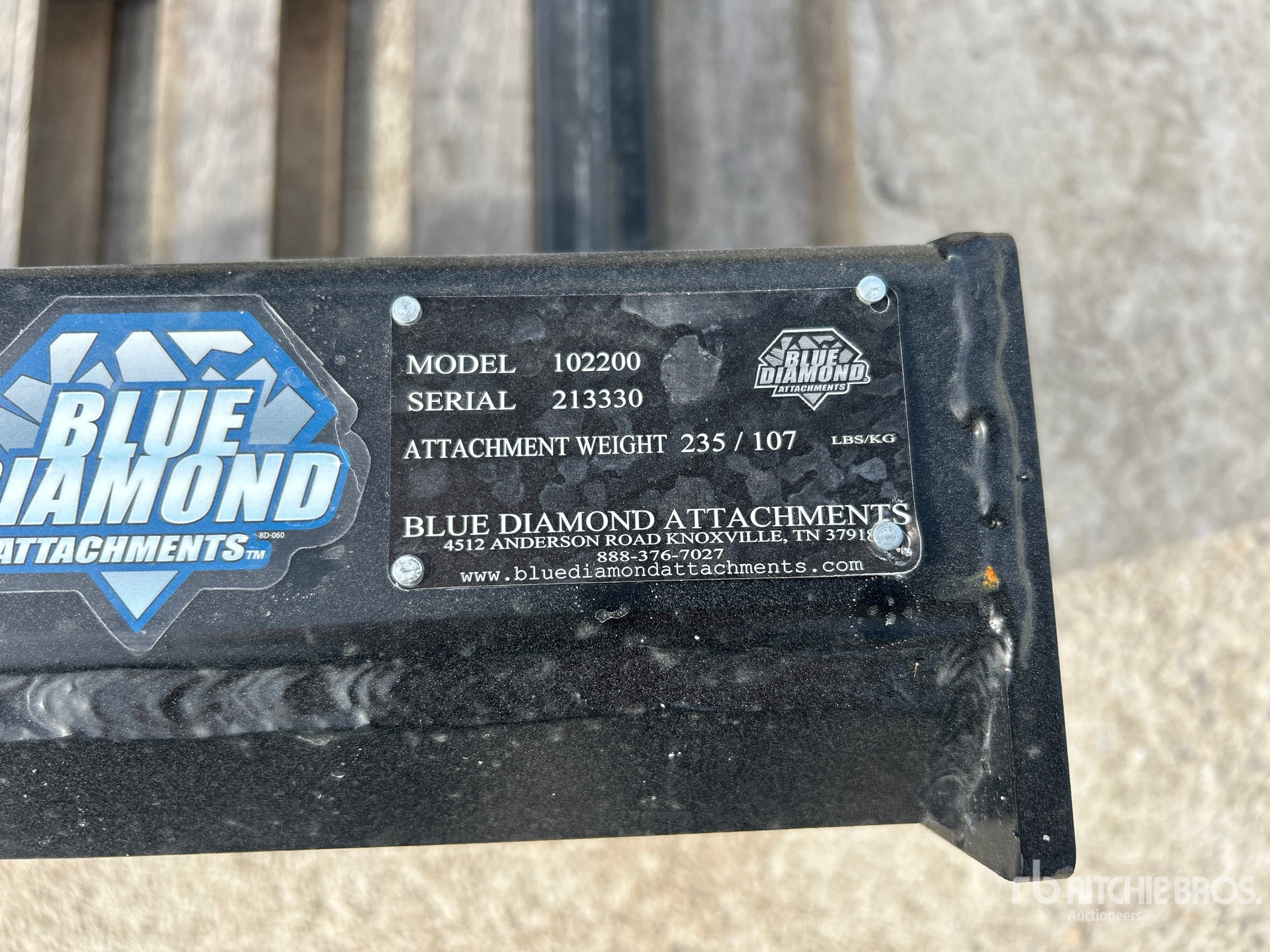 Blue Diamond 36 IN SKID STEER SOD ROLLER