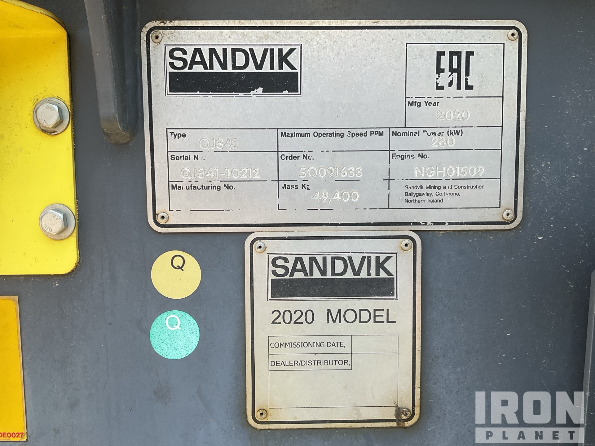 2020 Sandvik QJ341