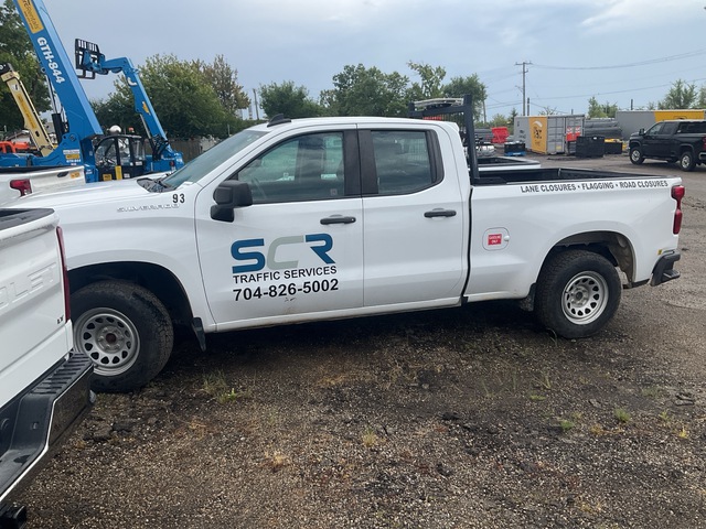 2022 Chevrolet 1500 4x4 Dual Cab Pickup (Inoperable)