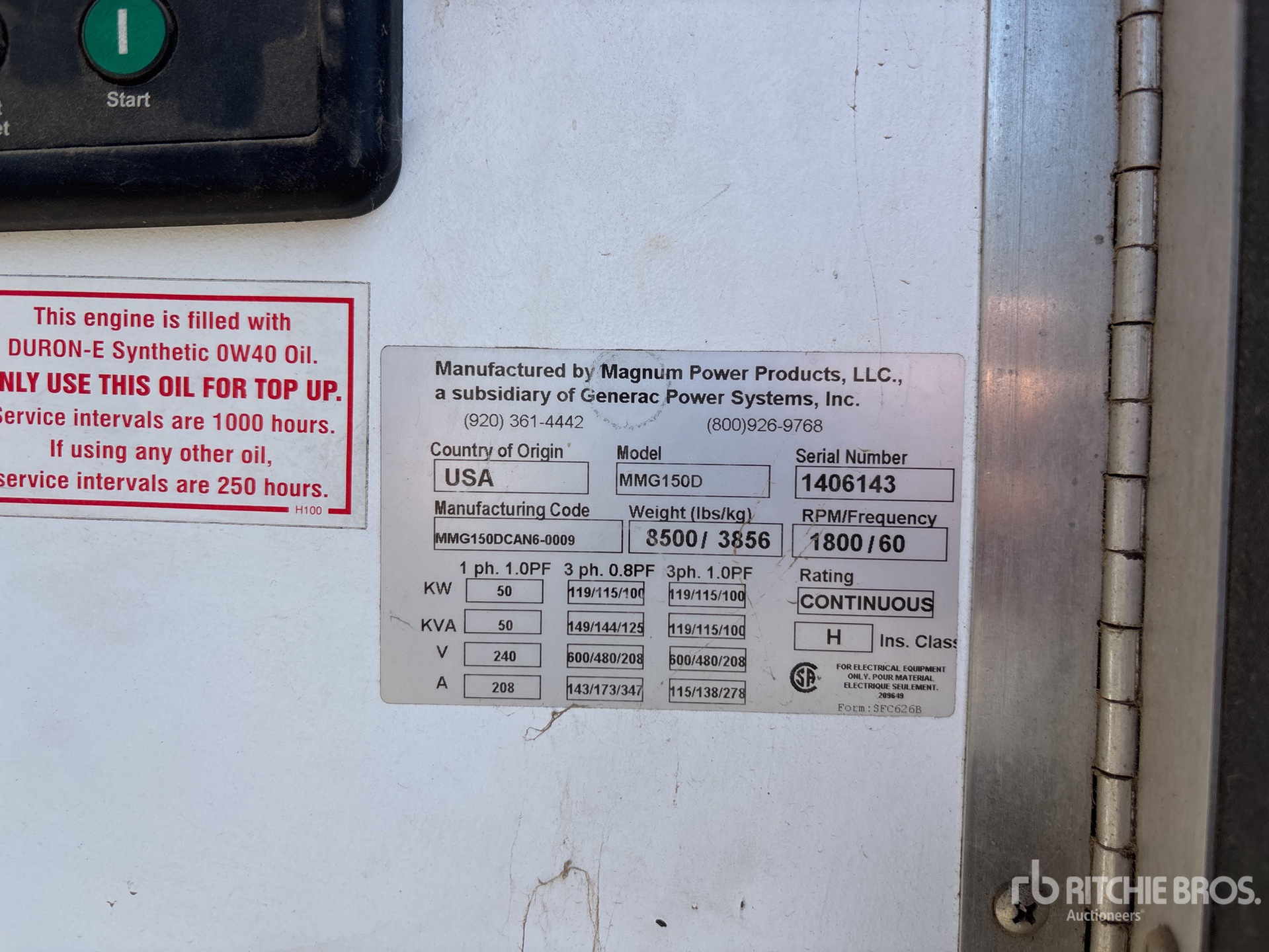 2014 Magnum 119 KW MOBILE