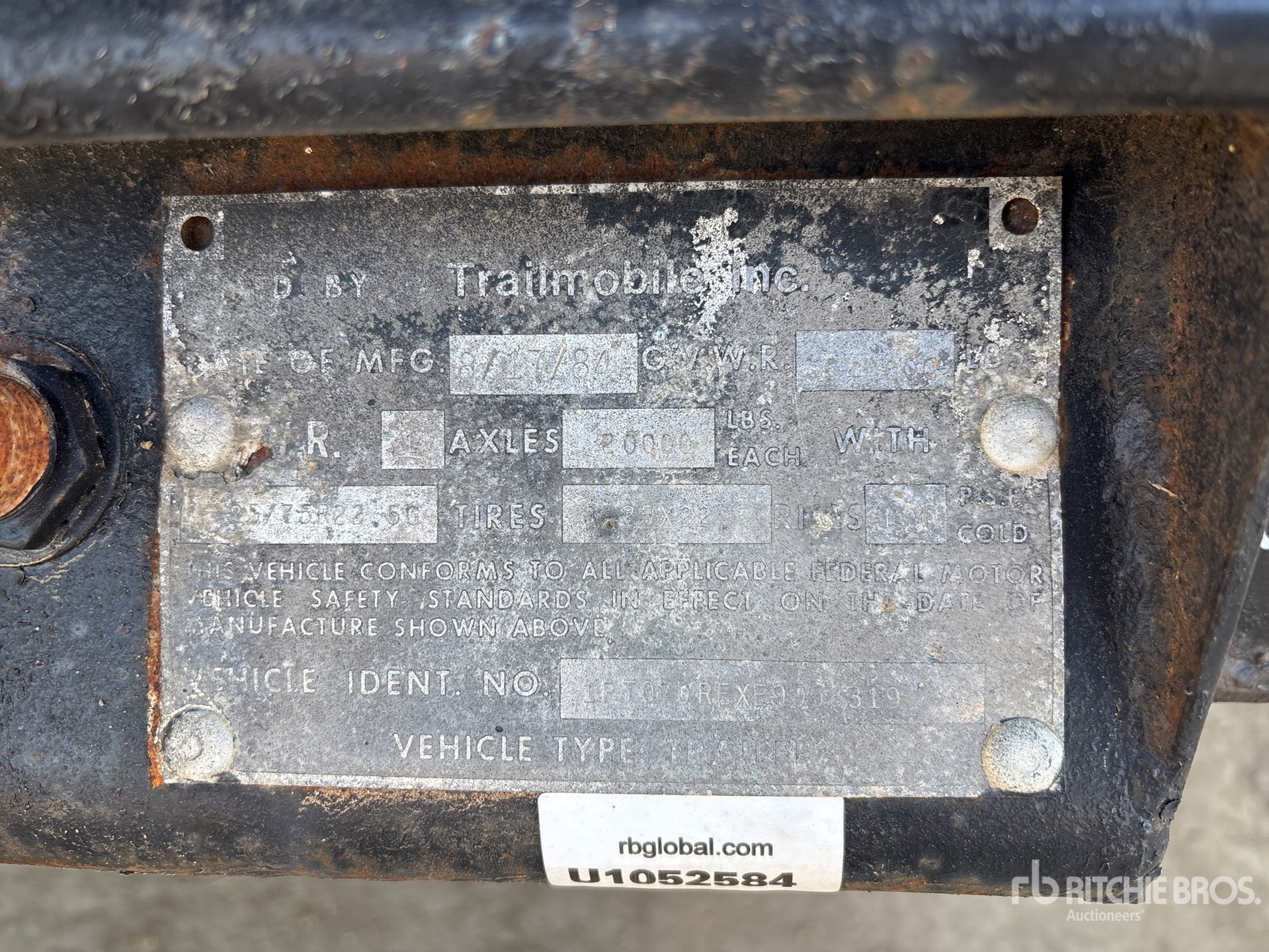 1984 Trailmobile Power