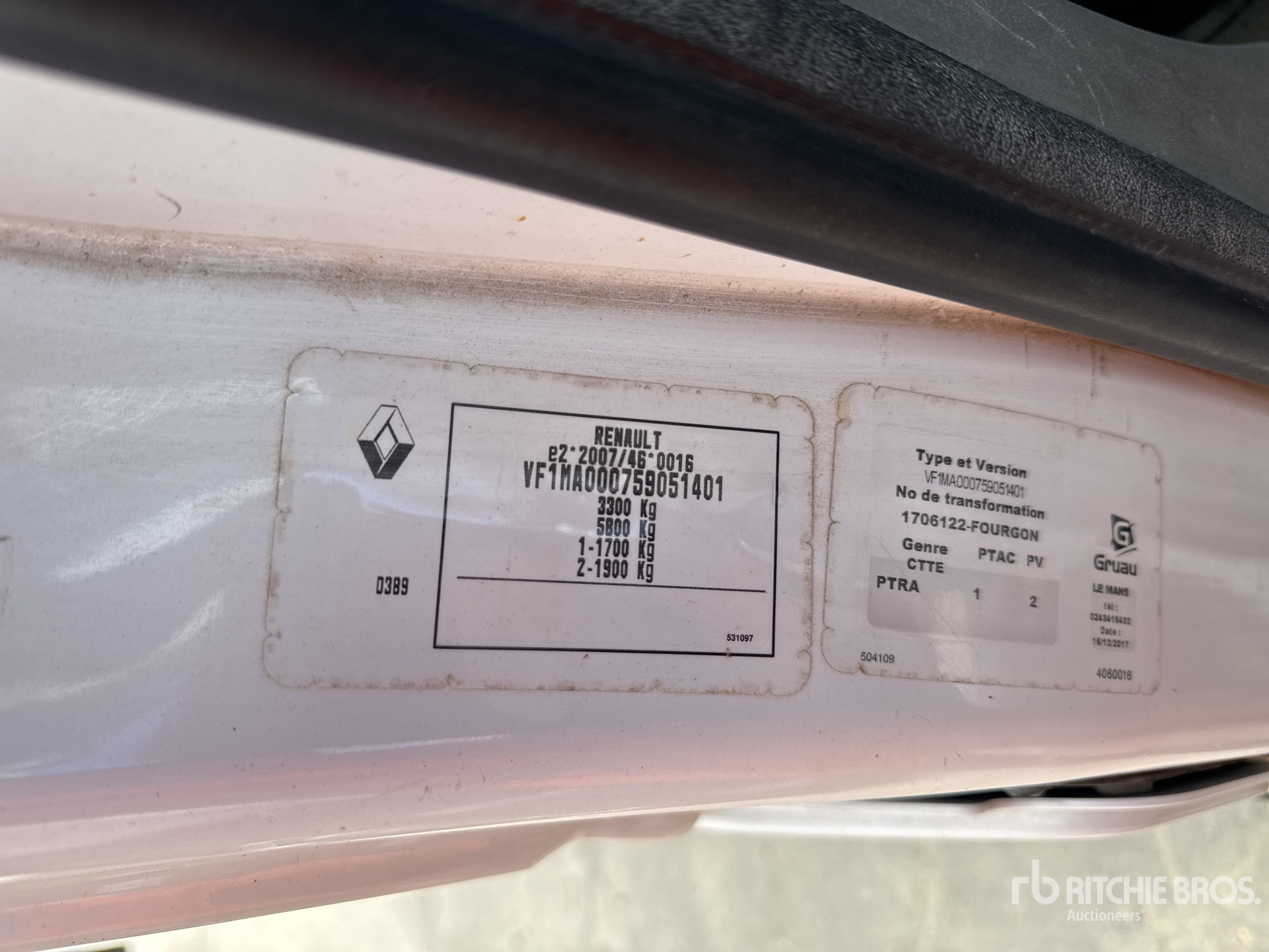 2018 Renault MASTER