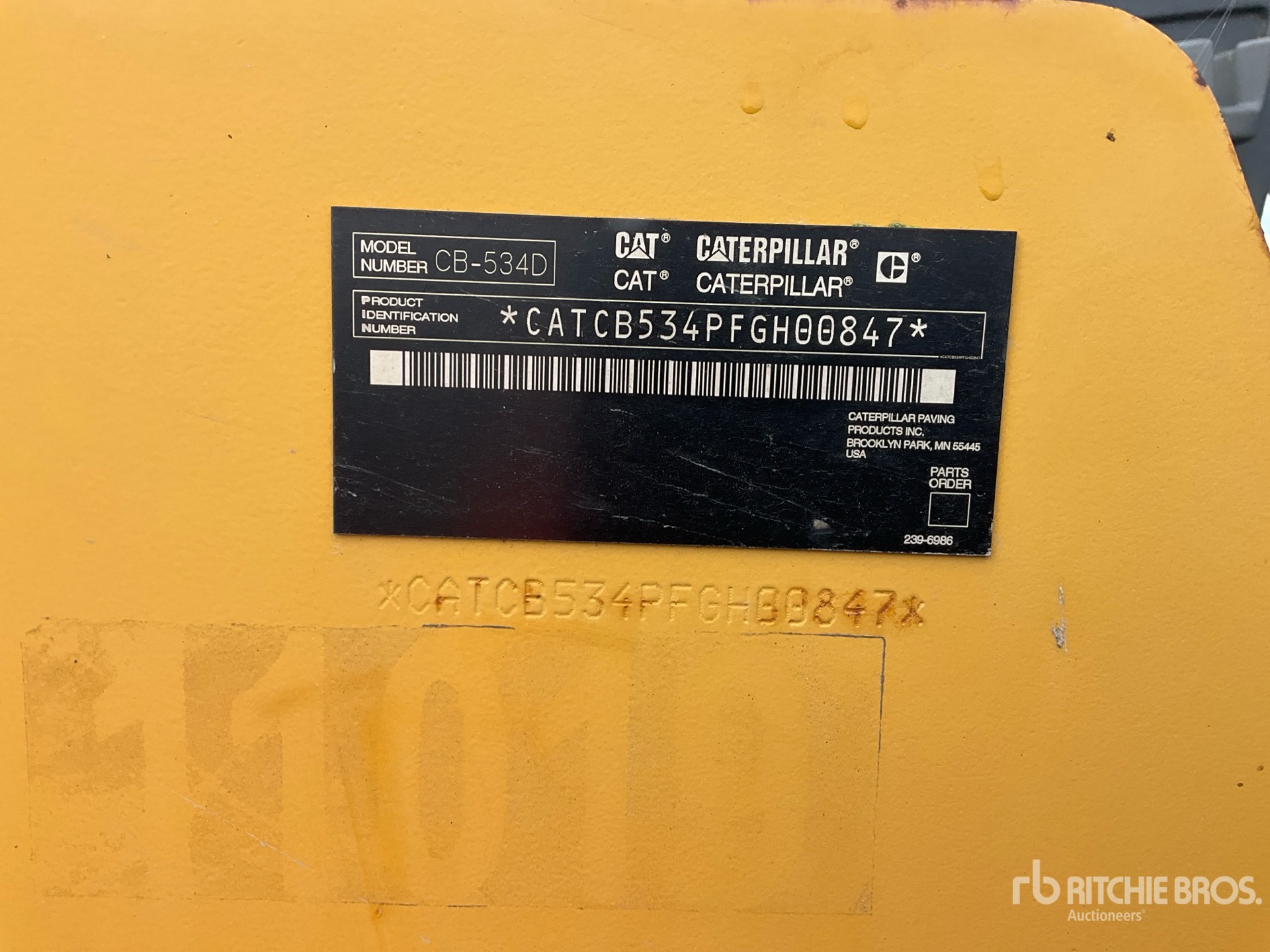 2008 Caterpillar CB-534D