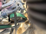 Motor with A/C Compressor